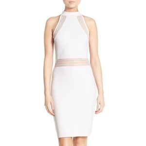 NWT French Connection White Mesh Dress